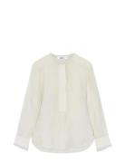 Rasche - Refined Fringes Tops Shirts Long-sleeved White Day Birger Et ...