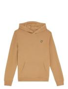 Pullover Hoodie Tops Sweat-shirts & Hoodies Hoodies Beige Lyle & Scott