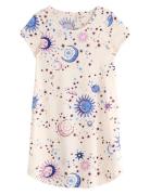 Nightdress Stars And Moons Yöpaita Cream Lindex