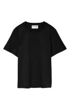 Awnaima Ss O-Neck T-Shirt Noos Tops T-shirts & Tops Short-sleeved Blac...