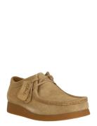 Wallabeeevo G Desert-kengät Nauhakengät Beige Clarks