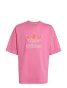 Tee Sport T-shirts Short-sleeved Pink Adidas Originals
