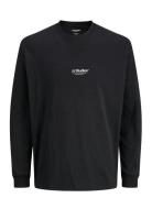 Jjesoho Tee Ls Crew Neck Noos Tops T-shirts Long-sleeved Black Jack & ...