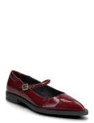 Palma Patent Ballerinat Red Pavement
