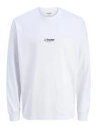 Jjesoho Tee Ls Crew Neck Noos Tops T-shirts Long-sleeved White Jack & ...