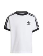 3Stripes Tee Tops T-shirts Short-sleeved White Adidas Originals