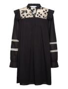 Samo Dress Lyhyt Mekko Black Noella