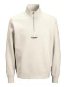 Jjesoho Sweat Quarter Zip Hn Noos Jnr Tops Sweat-shirts & Hoodies Swea...