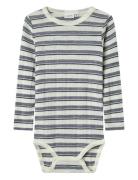 Nmmwang Wool Needle Ls Body Noos Bodies Long-sleeved Multi/patterned N...