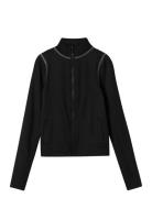 Nkflenette Ls Sh Slim Card Tops Sweat-shirts & Hoodies Sweat-shirts Bl...