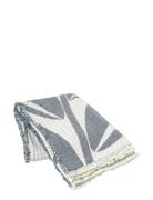 Barley Throw Home Textiles Cushions & Blankets Blankets & Throws Blue ...