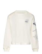 Orchidregular Go Ls Tops T-shirts Long-sleeved T-shirts White Roxy