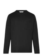 Long-Sleeved T-Shirt With Pocket Tops T-shirts Long-sleeved T-shirts B...