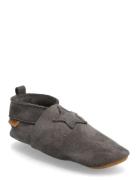 Elastic Slipper Suede Aamutossut Sisäkengät Black En Fant