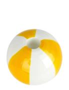 Keramisk Lysestage Beachball, Gul 8 Cm Home Decoration Candlesticks & ...