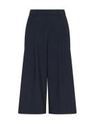 Mschwilder Culotte Pants Bottoms Trousers Wide Leg Navy MSCH Copenhage...