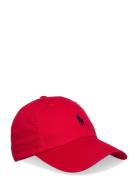 The Iconic Cotton Chino Ball Cap Accessories Headwear Caps Red Polo Ra...