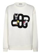 Linki Tops Sweat-shirts & Hoodies Sweat-shirts White Munthe