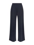 Mschjazlyn Lynette Pants Bottoms Trousers Wide Leg Navy MSCH Copenhage...