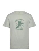 Sprint T-Shirt Tops T-shirts Short-sleeved Green Makia
