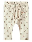 Nbngayo Eli Reg Pant Lil Noos Bottoms Trousers Cream Lil'Atelier