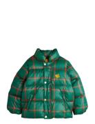 Plaid Aop Citypuffer Toppatakki Green Mini Rodini