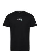 Game Seasonal Graphic Tee Sport T-shirts Short-sleeved Black Asics
