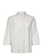 Shirt Tops Shirts Short-sleeved Cream FREE/QUENT