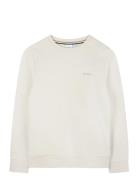 Sweatshirt Tops Sweat-shirts & Hoodies Sweat-shirts Cream BOSS