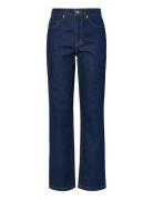 Classic Straight Jeans Bottoms Jeans Straight-regular Navy Malina