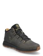 Mid Lace Up Sneaker Korkeavartiset Tennarit Grey Timberland