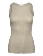 Rwbelize Silk Sl Boxer Top Tops T-shirts & Tops Sleeveless Grey Rosemu...