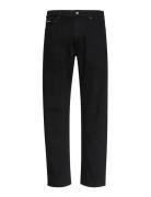 Slim Straight Jaguar Black Jean Bottoms Jeans Regular Black Calvin Kle...