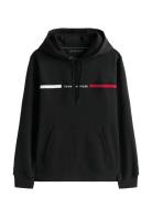 Hilfiger Chest Insert Hoody Tops Sweat-shirts & Hoodies Hoodies Black ...