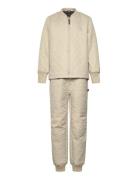 Lwsaku 612 - Thermo Set Outerwear Thermo Outerwear Thermo Sets Cream L...