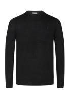 Bs Jupiter Regular Fit Knitwear Tops Knitwear Round Necks Black Bruun ...