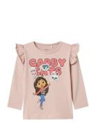 Nmfjutte Gabby Ls Top Box Sky Tops T-shirts Long-sleeved T-shirts Pink...
