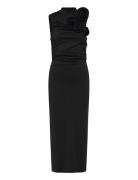 Liba Dress Maksimekko Juhlamekko Black Noella