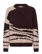 Cuzinna Pullover Tops Knitwear Jumpers Brown Culture