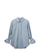 Abbysw Shirt Tops Shirts Long-sleeved Blue Sofie Schnoor