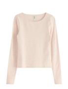 Top Pyjama Long Sleeve Jersey Toppi Pink Lindex