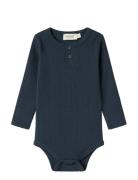 Body Ls Bodies Long-sleeved Navy MarMar Copenhagen