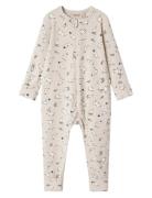 Rompy Zip Jumpsuit Haalari Cream MarMar Copenhagen