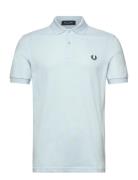The Fred Perry Shirt Tops Polos Short-sleeved Blue Fred Perry