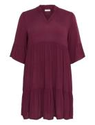 Kcmariana Ami Dress Lyhyt Mekko Red Kaffe Curve