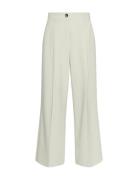 Mschrosina Michelle Hw Pants Bottoms Trousers Wide Leg White MSCH Cope...