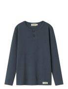Tee Ls Tops T-shirts Long-sleeved T-shirts Blue MarMar Copenhagen