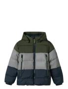 Nkmmontel Puffer Jacket Ref Detail Toppatakki Multi/patterned Name It