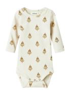 Nbflavo Ege Ls Slim Body Lil Pitkähihainen Body Cream Lil'Atelier