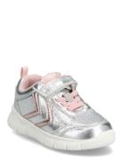 Crosslite Glitter Infant Sport Sneakers Low-top Sneakers Silver Hummel